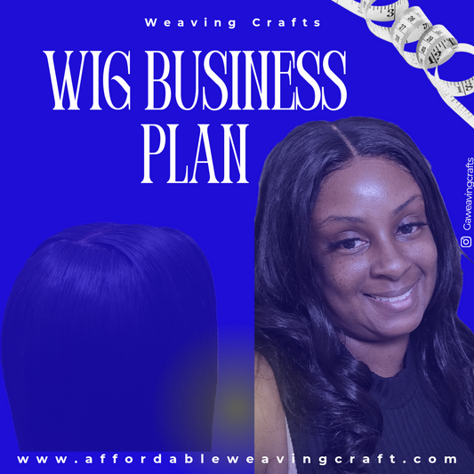 Wig Business Plan Setup Guide E- Book